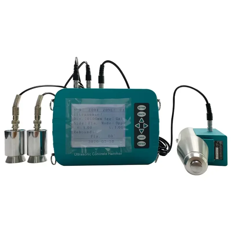 Ultrasonic Pulse Velocity Testing Apparatus (UPV) for Concrete Quality Assessment Testing Equipment