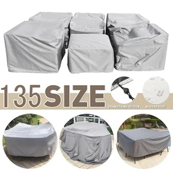 Patio Furniture Set Cover Heavy Duty Outdoor Sectional Sofa Set Covers Outdoor Table and Chair Set Covers Water Resistant Large