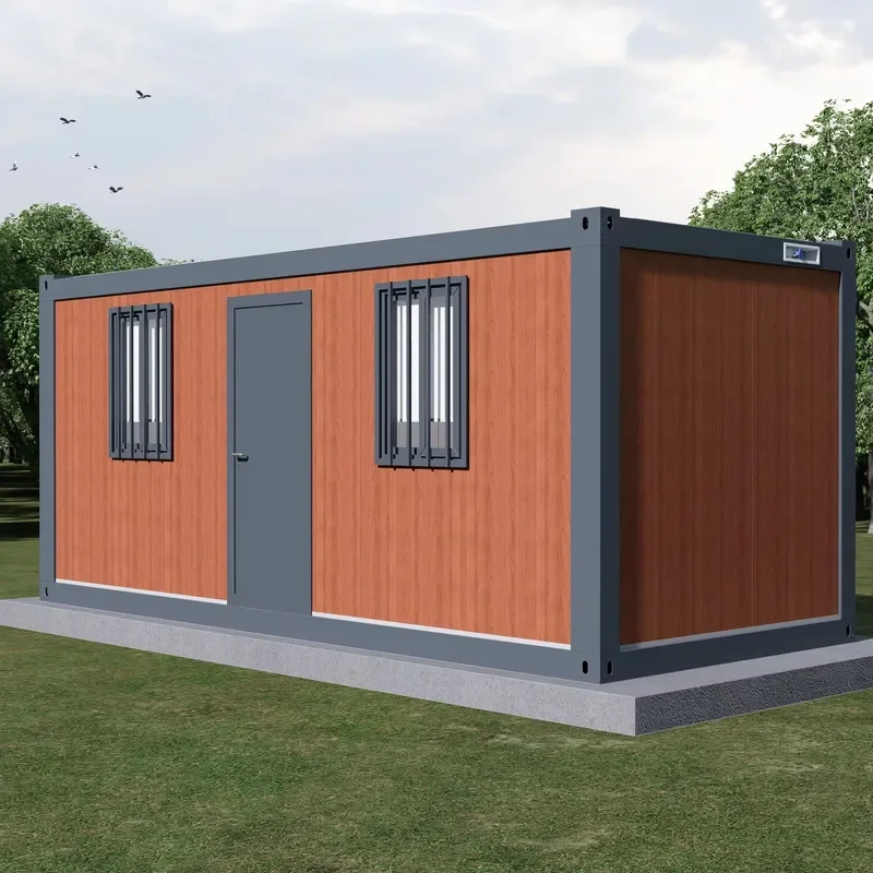 2026Hot Modern Multi-Function Square Steel Wooden Breathable Portable Folding Container House Quick Assembly for Home Camping