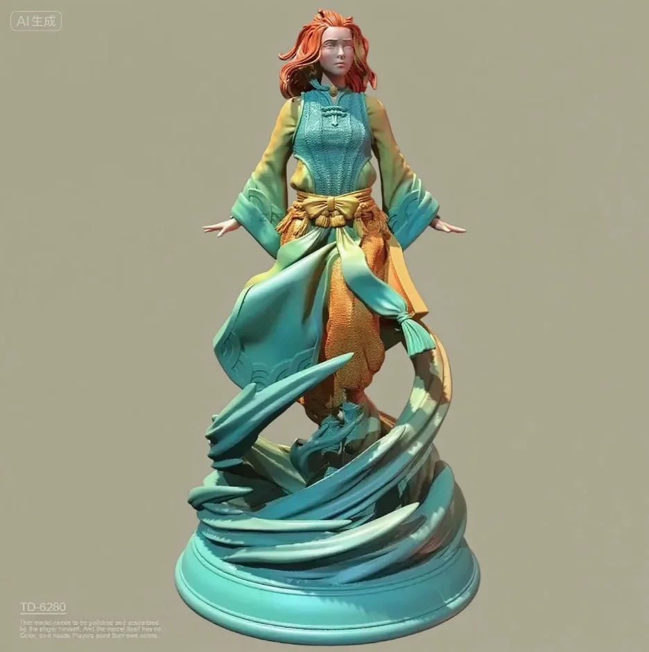 

50 мм 75 мм комплект модели из смолы для самостоятельной сборки и раскраски TD-6280/3D