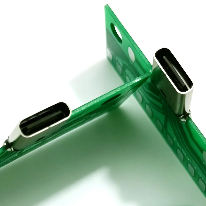For Current Testing PCB Clamp Board Soldered Adapter Type-C 24P USB Female / Male Plug Connector 24Pin With Test Board