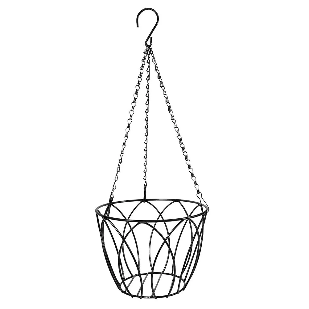 

Hanging Flowerpot Holder Balcony Iron Art Plant Stand Outdoor Garden Succulent Plants Rack Flowerpot Hanging Organizer