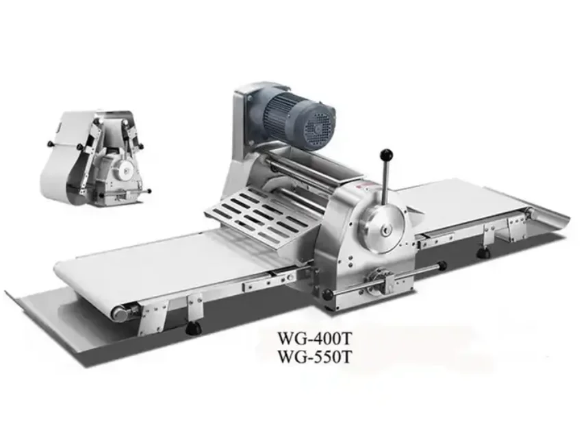Commercial Table‑Top Pastry Sheeter, Mini Dough Laminating Machine for Croissant and Tart Crust