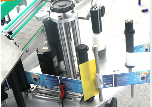 High Efficiency Bottle Sticker Labeling Machine, Automatic Position System For Round Jar Can Labeling