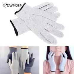 1Pair Magic Pulse Conductive Massage Gloves For Tens Health Care Machines Electric Acupuncture Physiotherapy Massager