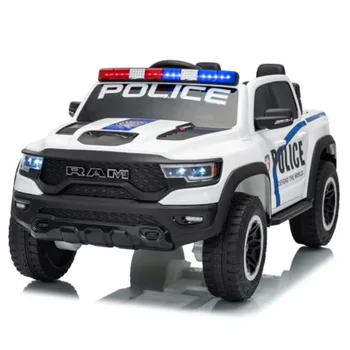 Samochód policyjny 4x4 24V dla dzieci, dwuosobowy, z napędem na 4 koła, zdalnie sterowany, elektryczny, typu side-by-side, dla dzieci w wieku [wiek].