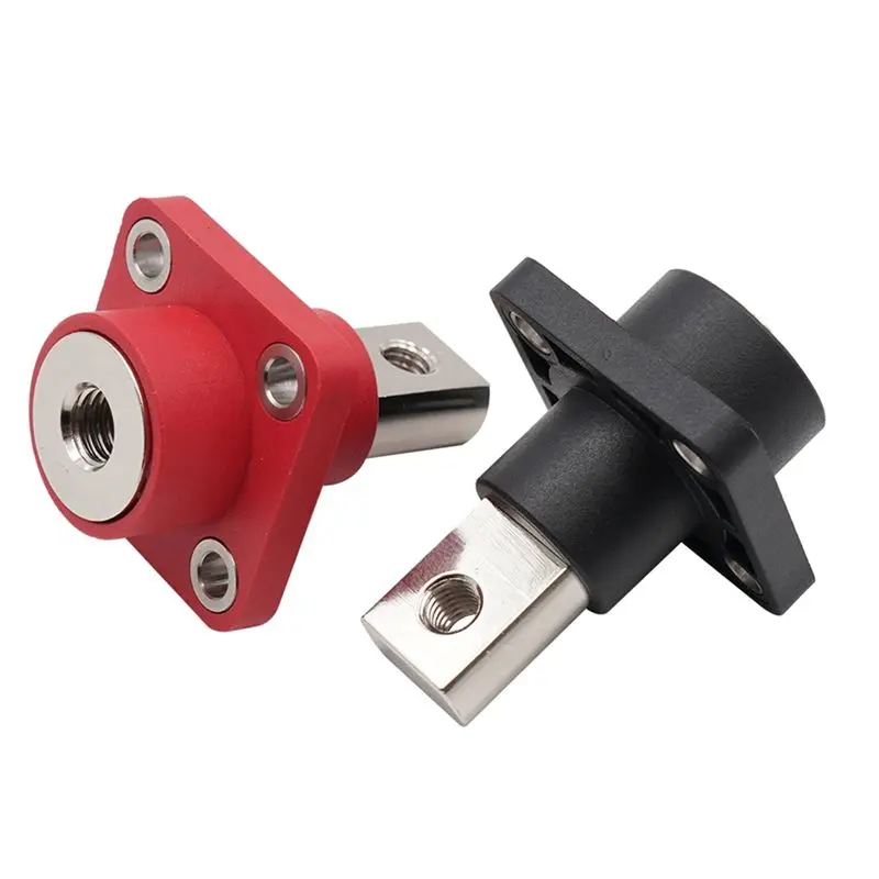 Positive and Negative Copper Terminal Connector for New Energy Storage Lithium Batteries 200A Through-Wall Terminal A