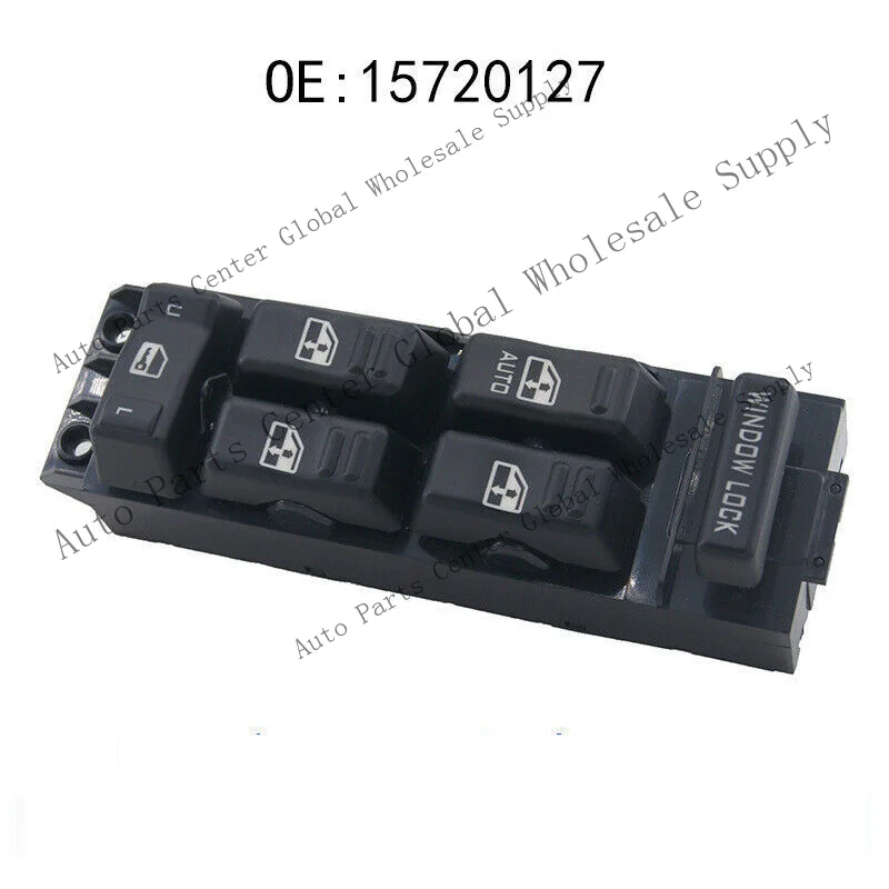 L+ Front Master Power Window Switch 15062650 For Chevy Tahoe GMC Sierra Cadillac