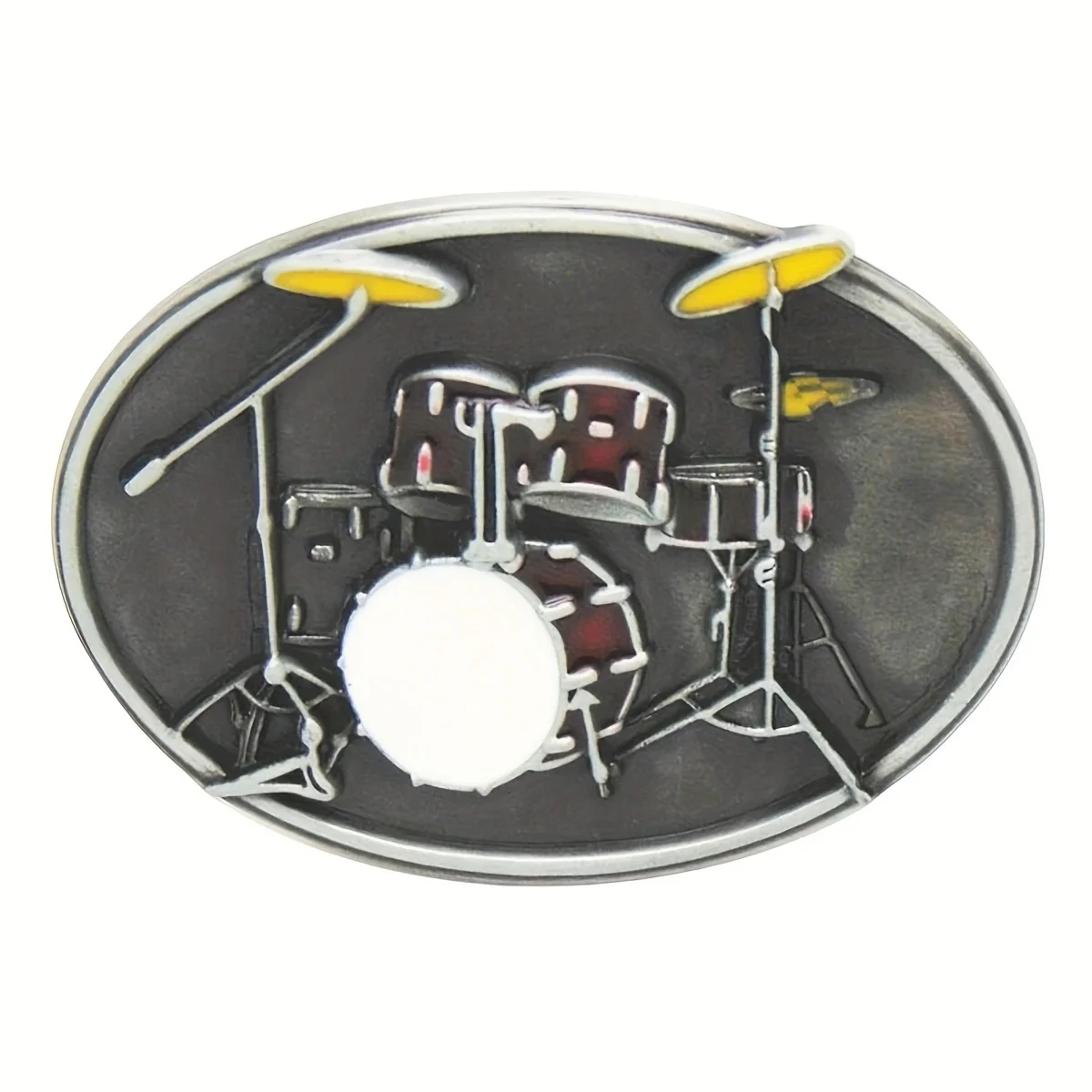 

T-DISOM Men's Fashion Drum Kit Belt Buckle - Stylish Casual Wear Accessory Trendy Men's Fashion Item