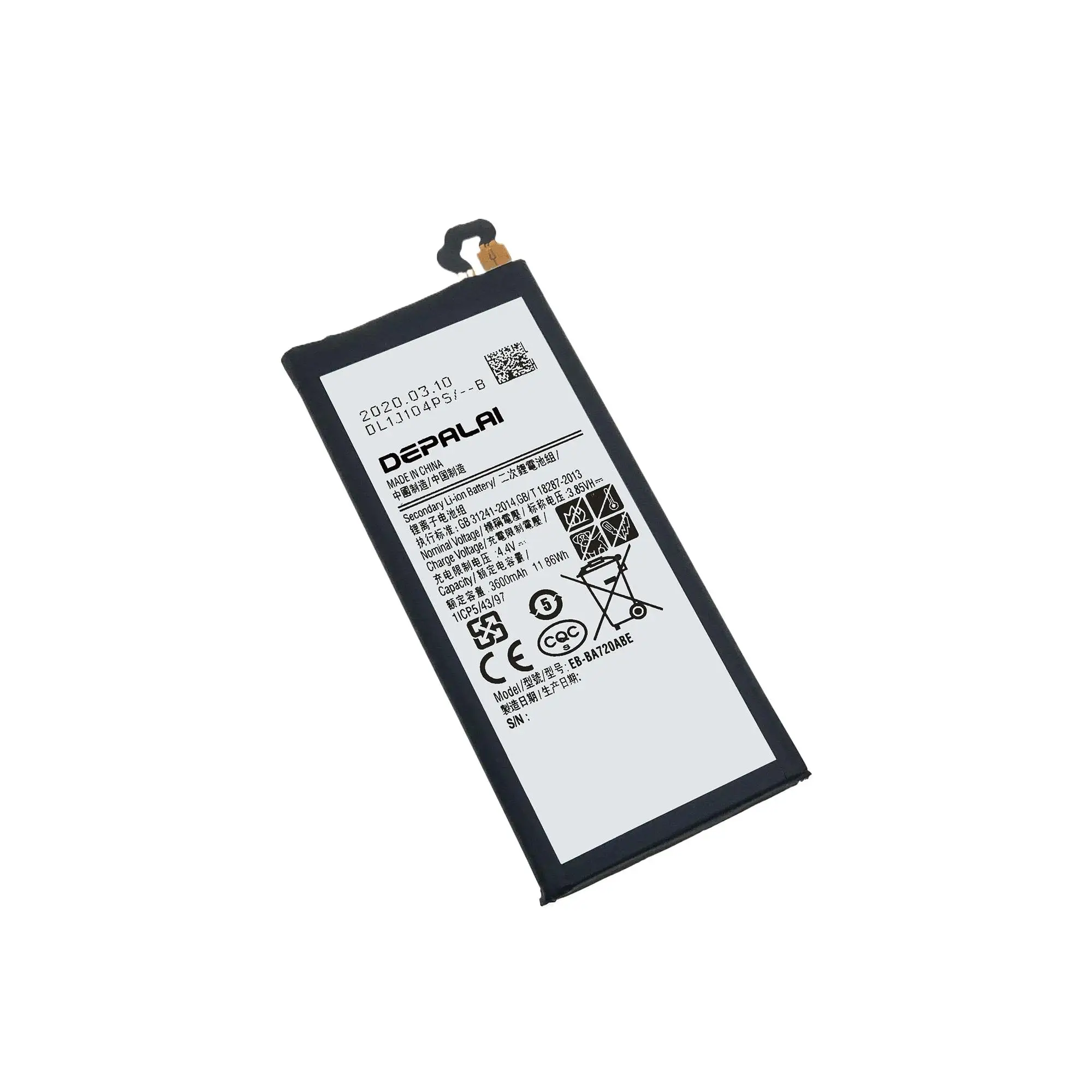 EB-BA700ABE EB-BA720ABE Battery For Samsung Galaxy EB-BA750ABU A7 2015 SM-A700F 2017 A720 2018 A730 A750 A10 Batteries