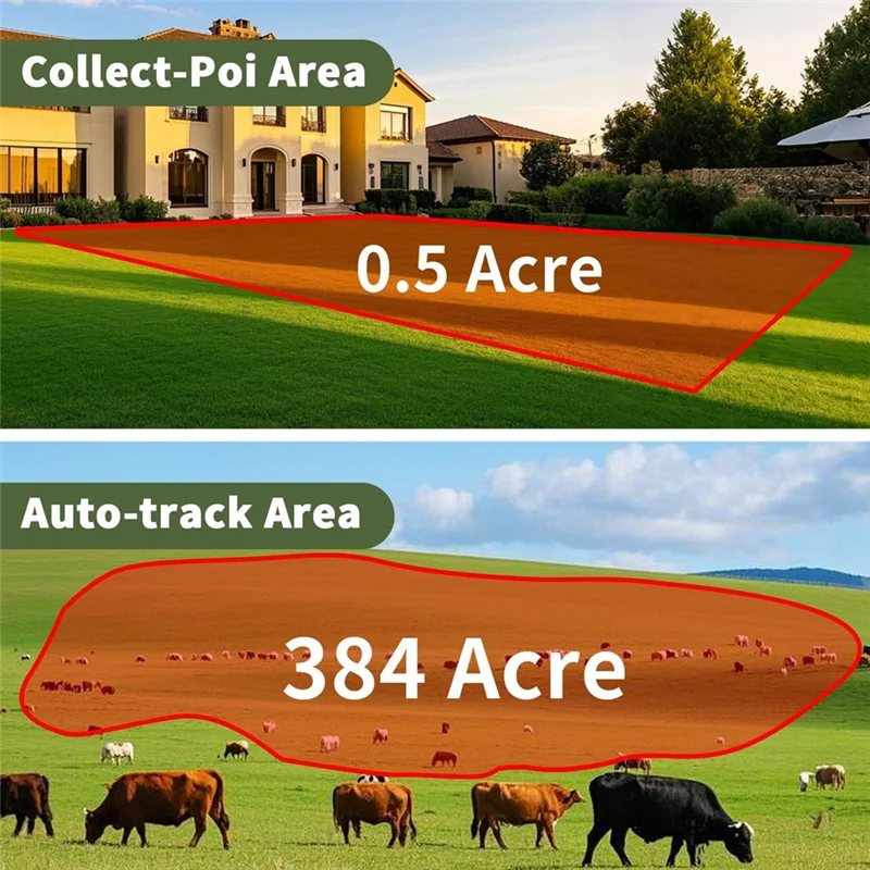 AC39-ZL190PLUS Handheld GPS Land Meter For Surveying,High Precision Measuring Equipment For Farmland Land Mountain Mining