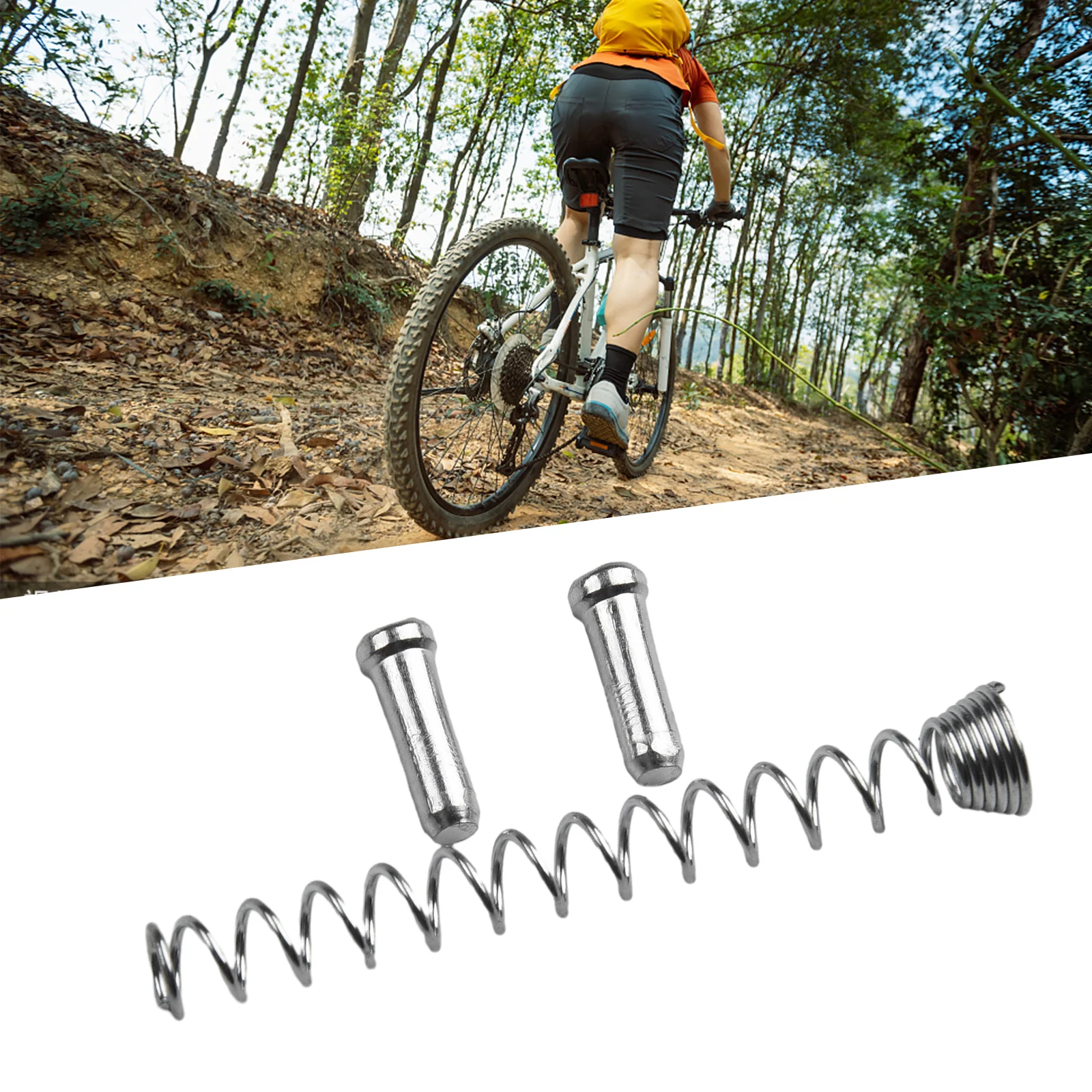 Improve Your Bike's Braking Efficiency with Stainless Steel Springs for For zoom Xtech Brake Easy Installation