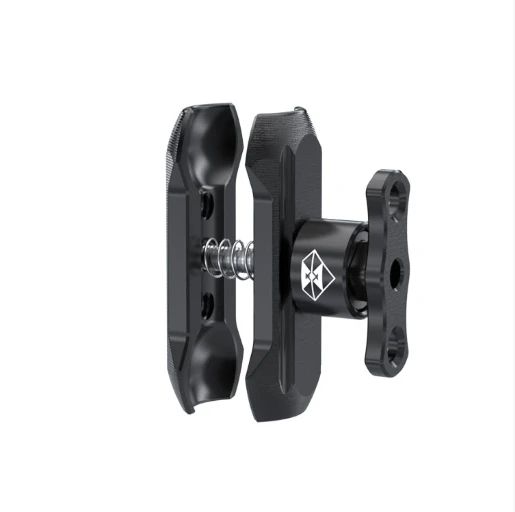 Ball Head Link Clamp Bracket 25mm Universal Motorcycle Car Mount Adapter Base Extension Rod for Phone Holder