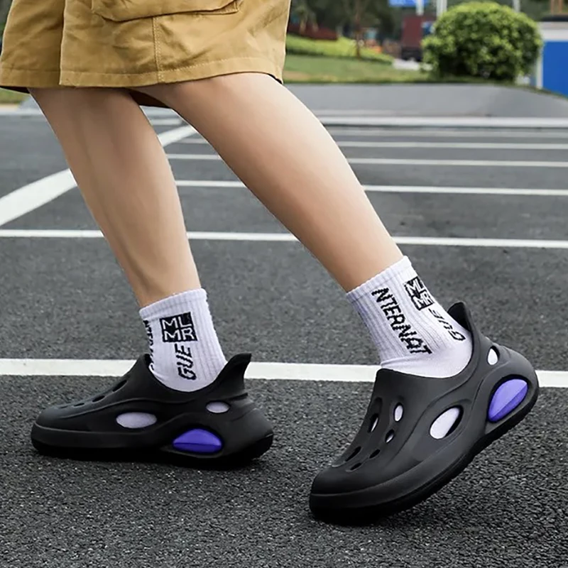 

Men's Sporty Style Sandals Summer Fashion Outdoor Breathable Sandals Anti-Slip Sports Casual Slippers