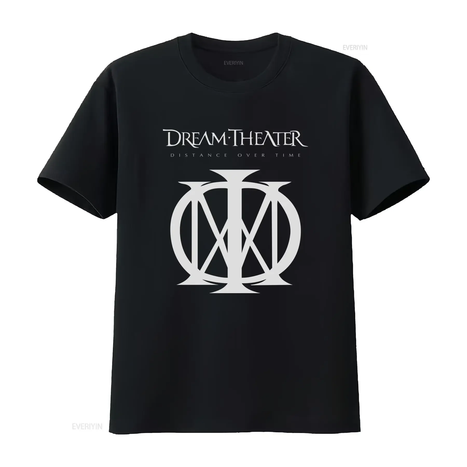 T-shirt décontracté pour les amateurs de musique, avec logo de groupe de rock progressive, style streetwear, vintage, effet délavé, vêtements graphiques de créateur, mode