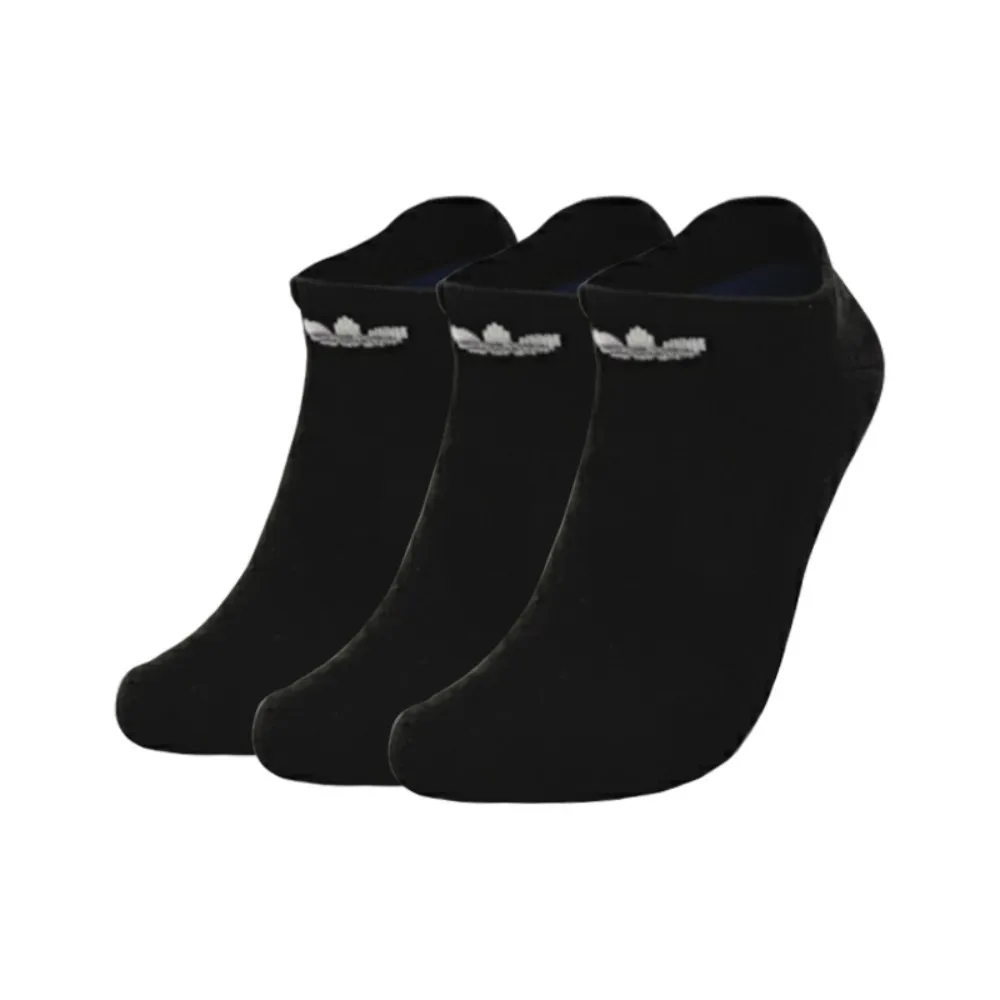 

adidas Originals Trefoil 2.0 Comfortable, Snug-Fitting, Moisture-Wicking Ankle Socks (Unisex) - 3-Pack JL4219