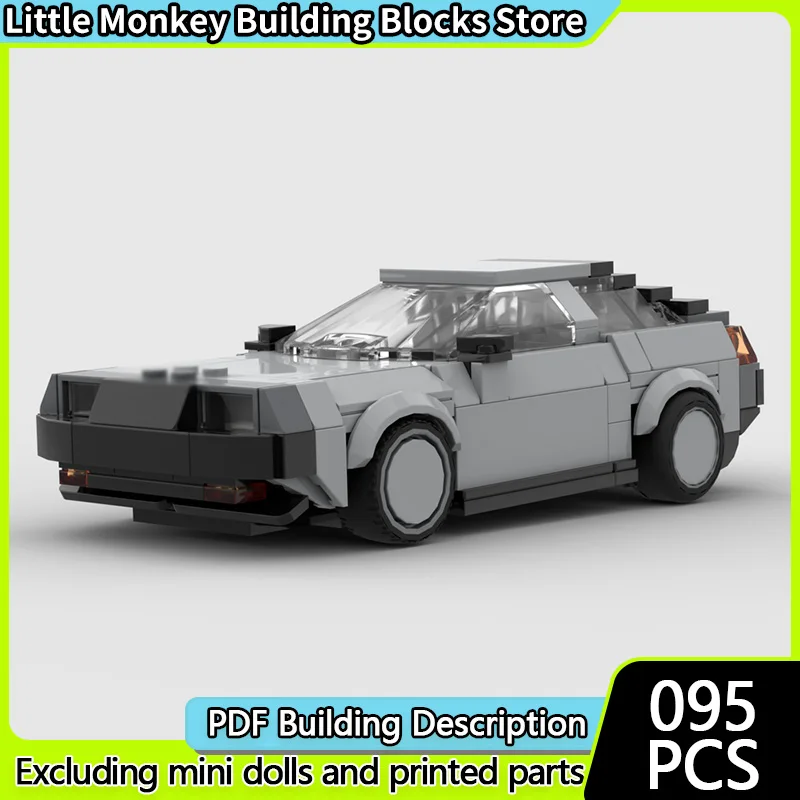 

Популярный конструктор MOC: Классический спортивный автомобиль высшего класса, модульная технология, детские праздничные подарки, набор для сборки игрушек