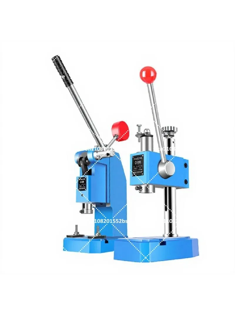 Manual Press Machine Hand-Wrench Small Punch Press for Cake Riveting