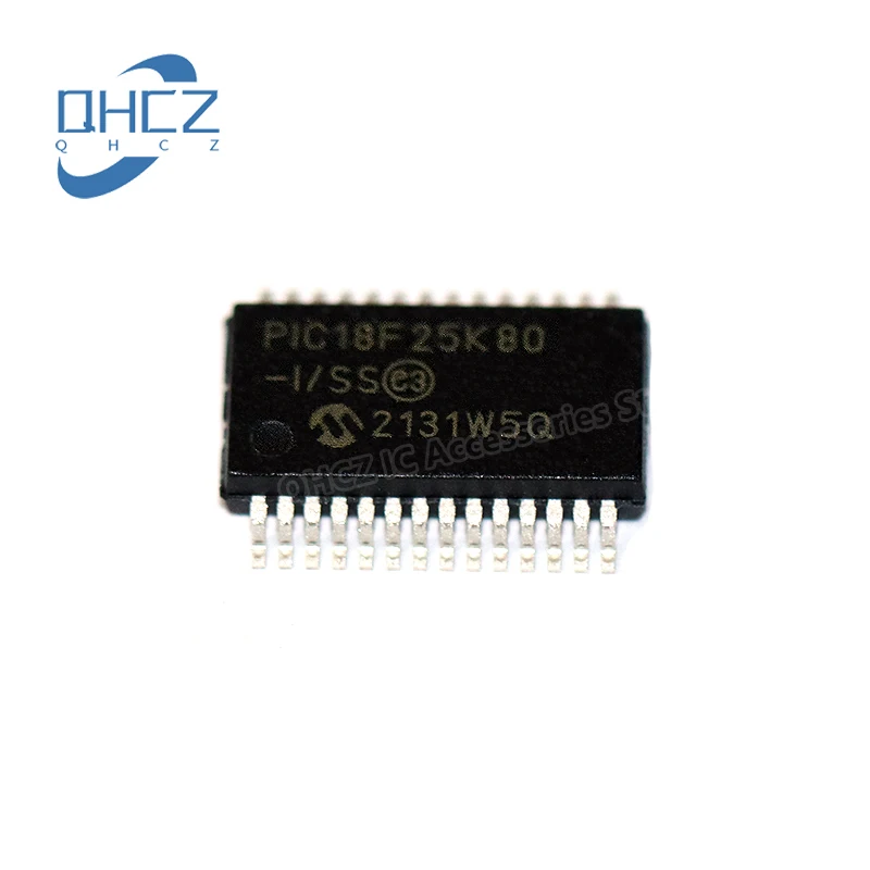 1pcs PIC18F25K80-I/SS PIC18F25K80 18F25K80 PIC18F25K80-ISS SSOP-28 New Original IC chip Microcontroller Chip MCU In Stock