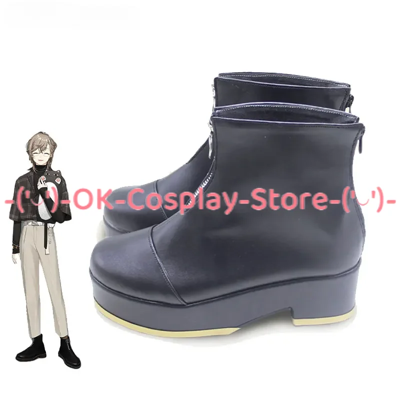 Kanae Cosplay Shoes Vtuber Cosplay Boots Halloween Carnival Props PU Leather Shoes  Custom Made