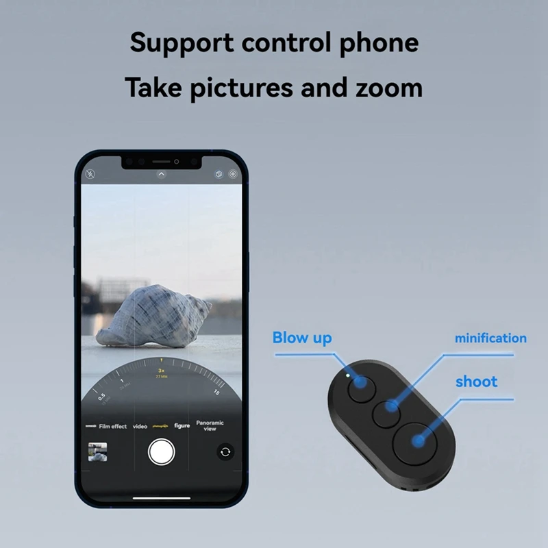 2025 جديد مناسب لكاميرات Insta360 وGopro الرياضية وجهاز تحكم عن بعد بلوتوث 360X2X3 X4 GO3 Ace Pro,Gopro9 10 11 12 13