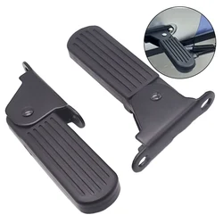 1pair Electric Moped Front Pedal Scooter Front Foldable Pedal Leg Support Pad Thickened Steel Plate Ebike Accessories