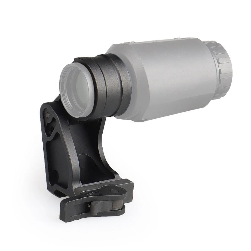 Uchwyt na lupę taktyczną FAST FTC 30MM 3X-P/3XMag-1 Uchwyt na lupę 6x z aluminiowym i wytrzymały uchwyt z klapką do środka