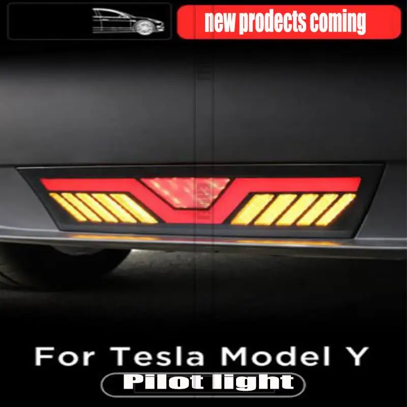 

For Tesla modelY pilot light indicator turn tail light non-destructive installation of daytime running light accessories