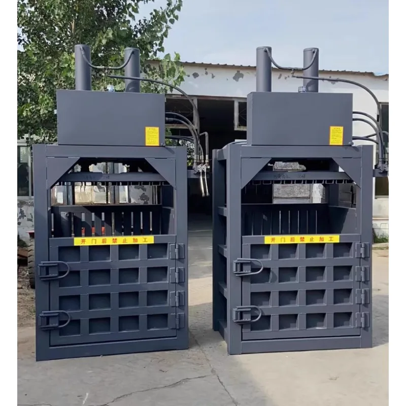 Vertical 500Kg Carton Box Baling Press Machine Used Clothes /Textile Cotton Compress Machine