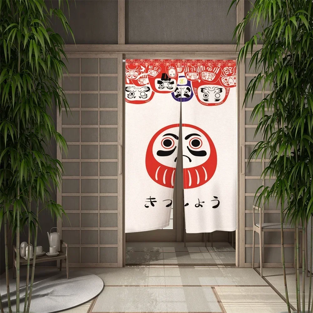 Restaurant Dharma Egg Fabric Curtain Kitchen Door Curtain Home Decoration Decorative Screen Decoration