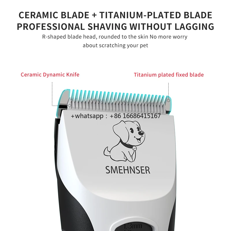 Animal Grooming Machine Dog Clippers Professional Trimmer Rechargeable Kits For Dogs Pets And Animals