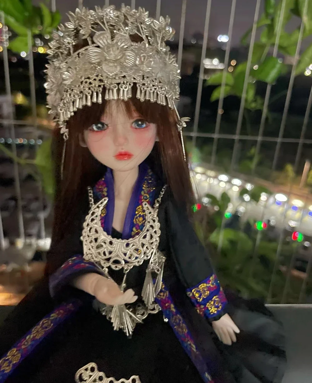 ファッション1/6ドール服スーツ、30cm BJDドール用、ヘッドウェア、民族衣装、ドレスアップ、女の子のおもちゃ、プレイハウス、ドールアクセサリー、ドールなし