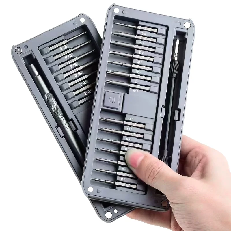 30 in 1 double-sided screwdriver set, multifunctional laptop, desktop computer, mobile phone maintenance and disassembly tool