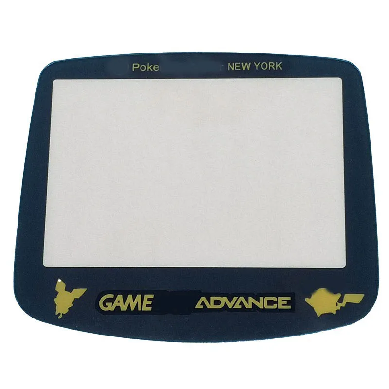 กระจกเลนส์กระจกสำหรับเกมบอยล่วงหน้า GBA สำหรับเลนส์หน้าจอ LCD GBA