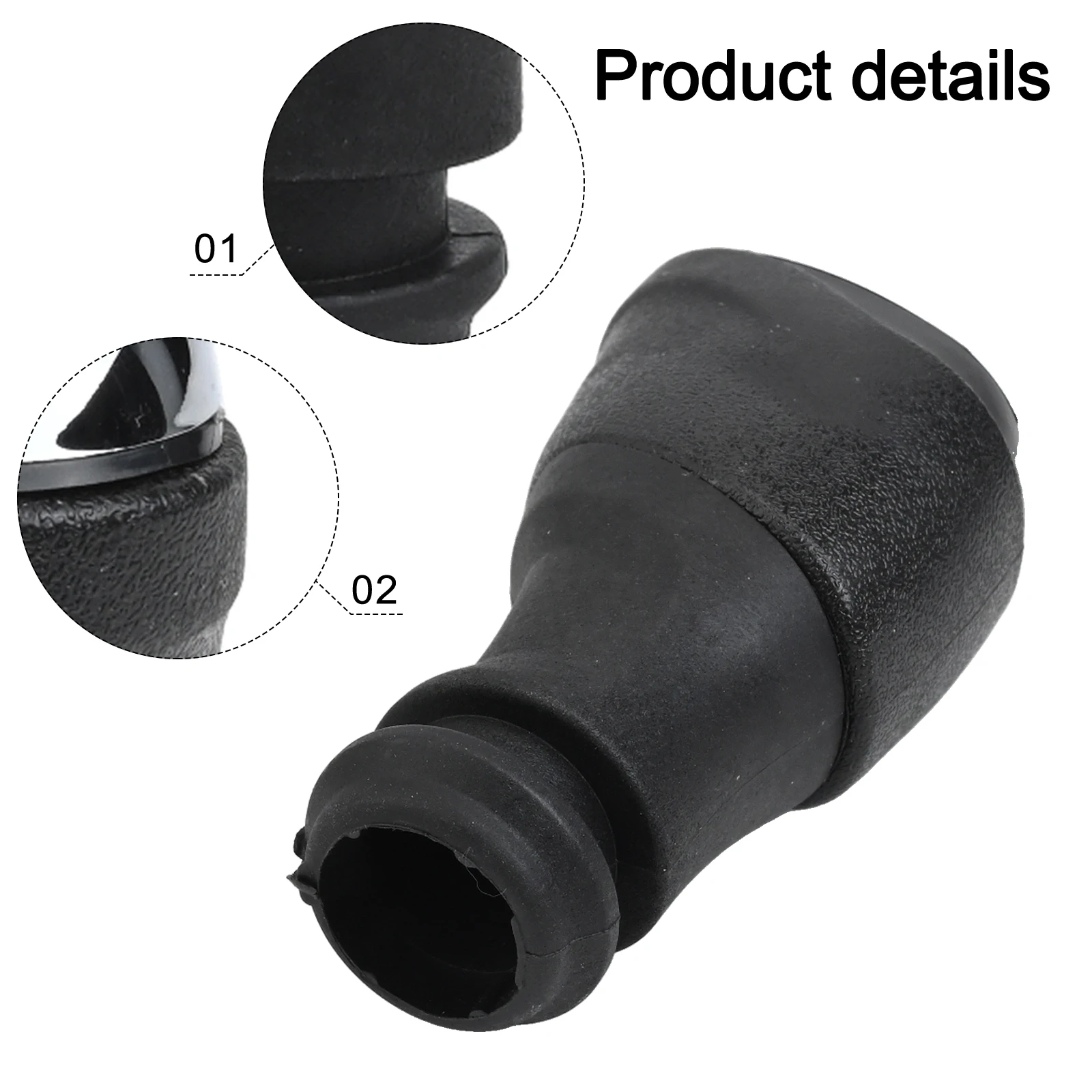 

As Shown In The Figure 5 Speed Shift Knob Car Decoration DIY Friendly Installation Hassle-free Upgrade Comfortable Grip