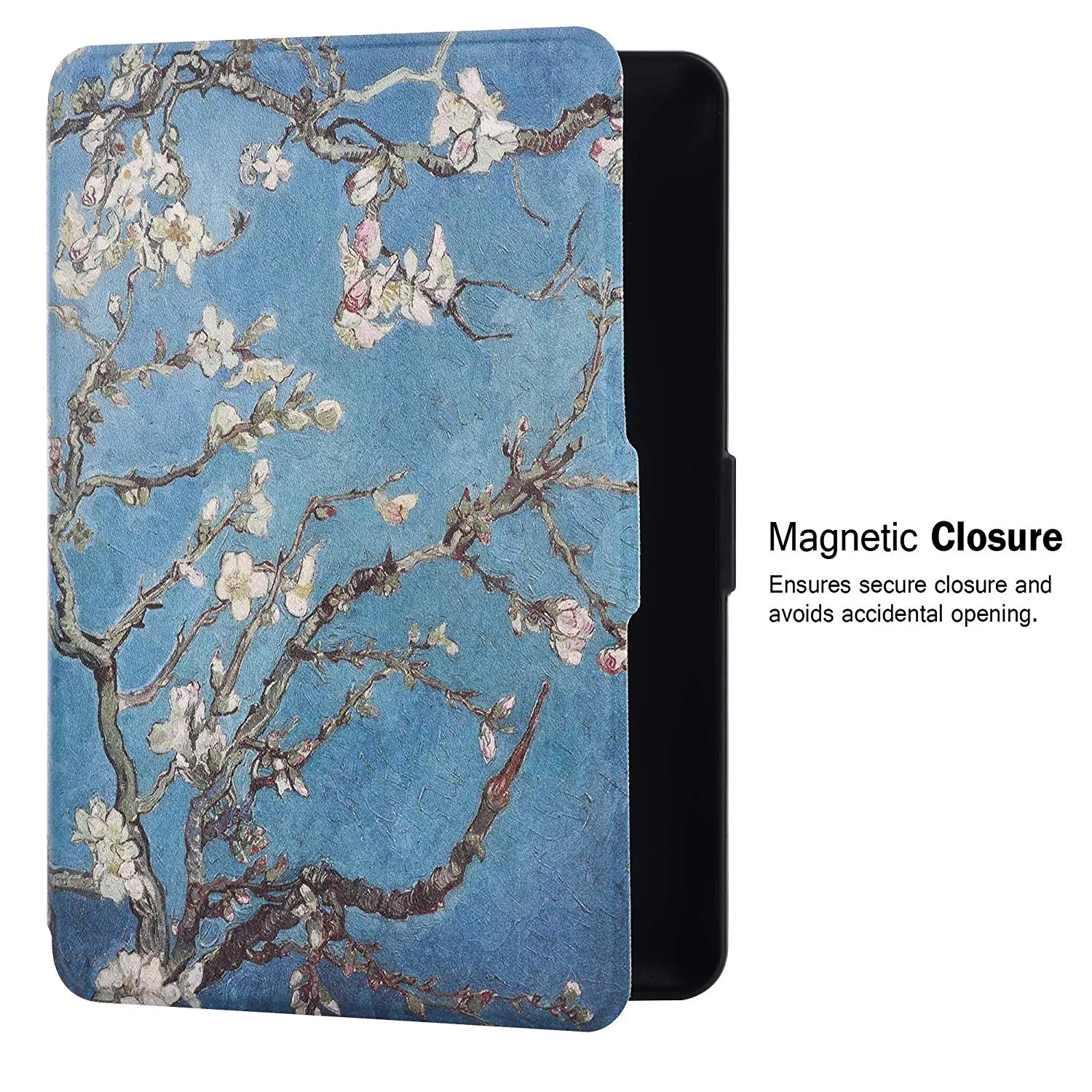 For Kindle Paperwhite 5/6/7th Smart Case with Hand Strap Painted Cover for Paperwhite DP75SDI Prior to 2018 Protective Shell