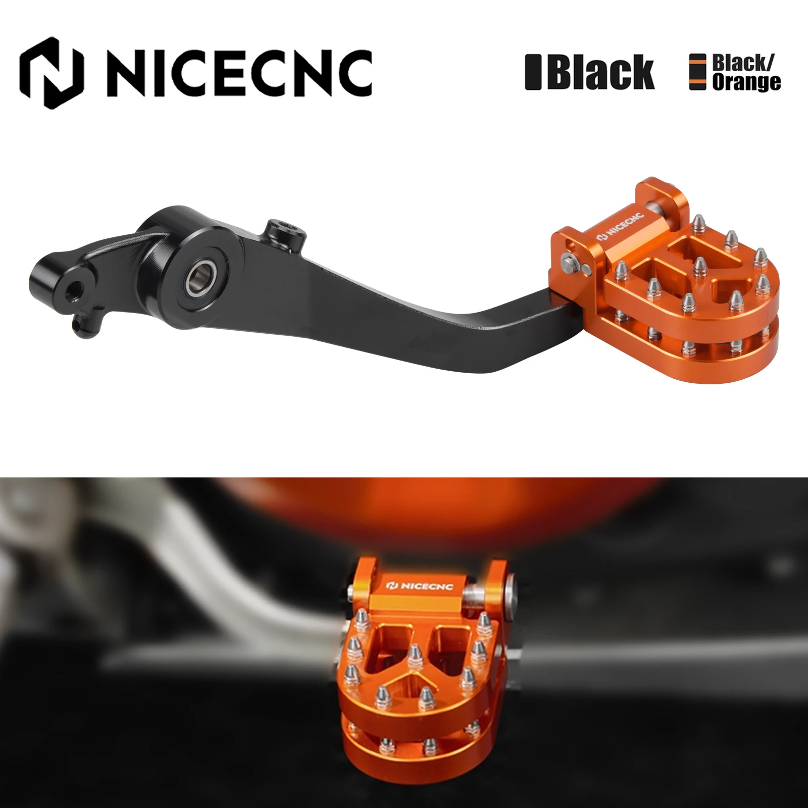 

For 2021-2025 KTM 790 890 Adventure R/S/Rally Adjustable Rear Brake Pedal Lever For Husqvarna Norden 901/Expedition 2022-2025