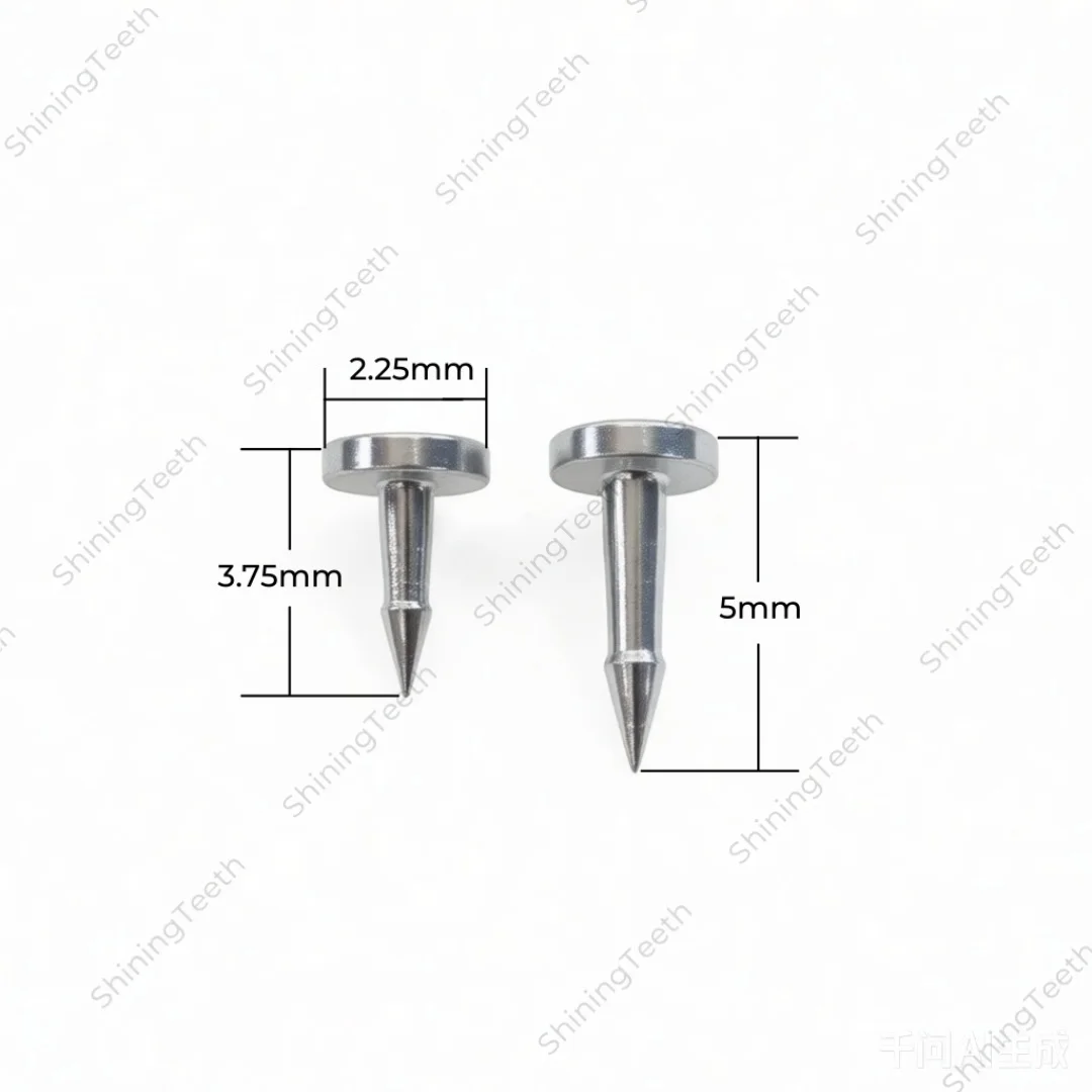 Dental GBR Bone Tack Screw Pin Titanium Mesh Membrane Fixation Stabilization Implant Nails Bone Regeneration Titanium Plates