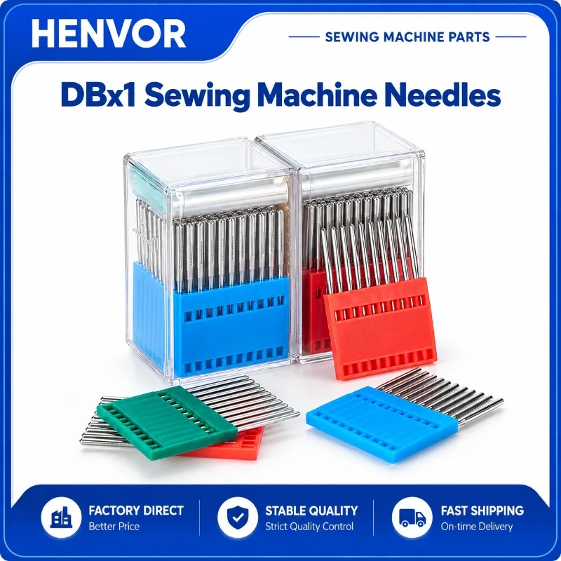 HENVOR DBx1 Sewing Machine Needle for Computerized Flat Sewing Machine, Industrial Lockstitch Needle Replacement Part