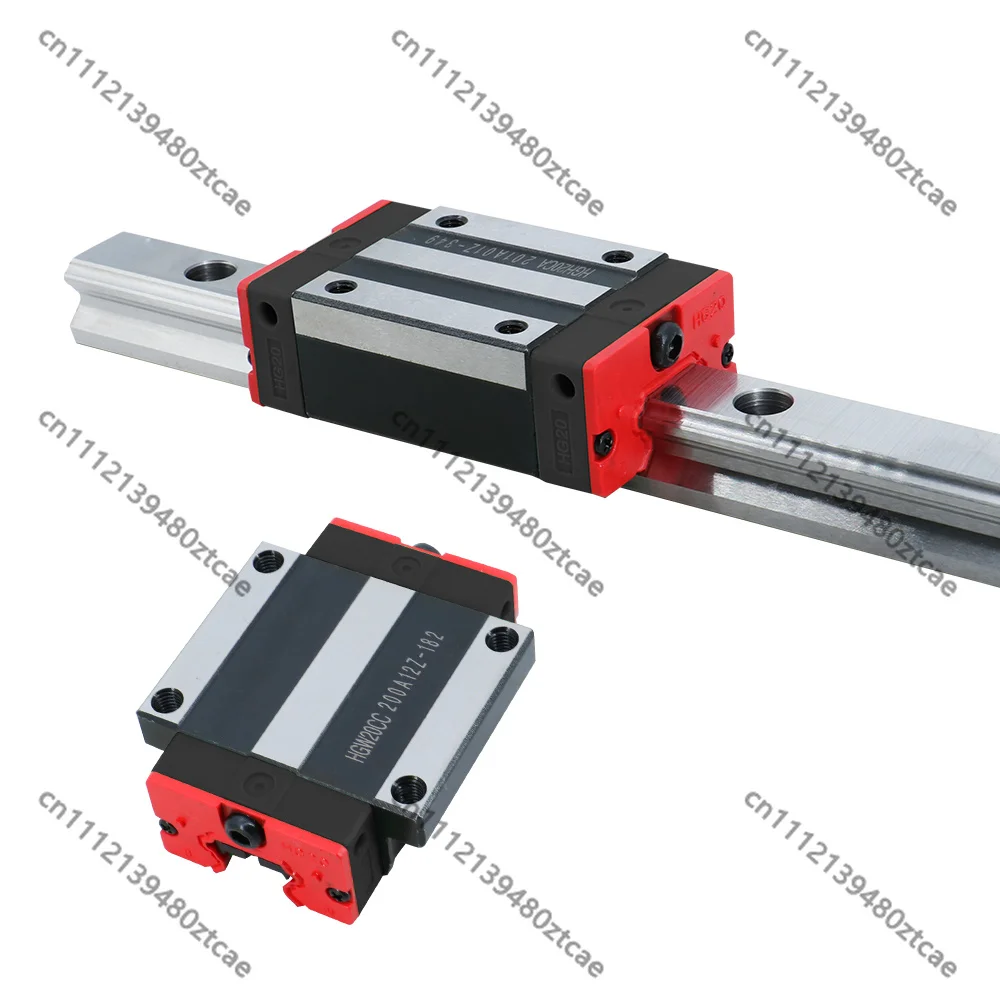 HGR35 35mm Square Linear Guide Rail Kit HGH35CA HGW35CC Flange Slider Block for Heavy Load Milling Lathe