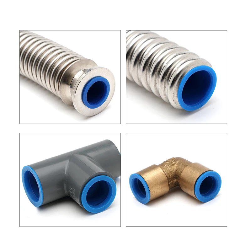 Cylinder Plug Plastic Conical Round Pipe Hydraulic Stopper Sullen Head Chock Tubing Oil Pressure Drain Steel Seamless Cap Blue