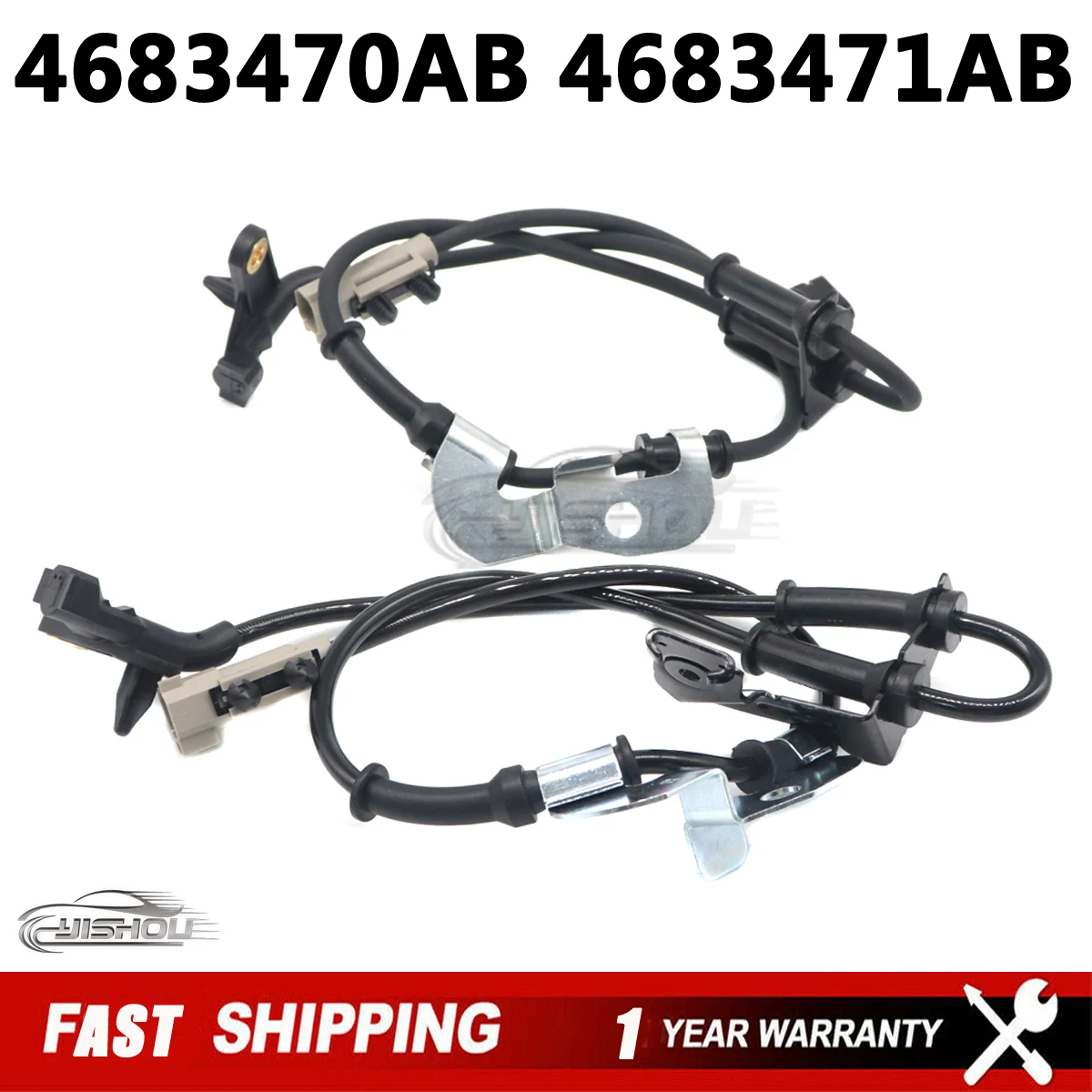 Датчик скорости колеса ABS автомобиля 4683470 АБ 4683471 AB подходит для Dodge Caravan Grand Caravan Chrysler Grand Voyager Town & Country, новинка