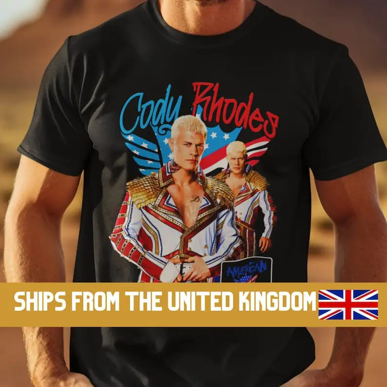 Cody Rhodes The American Nightmare T-Shirt, WrestleMania 40 Tee