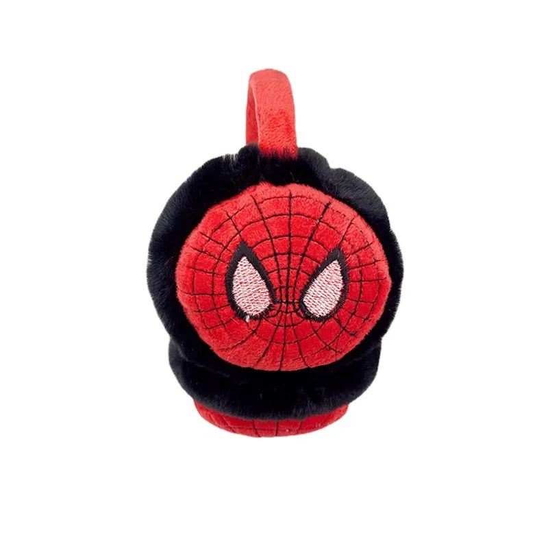 Disney Spiderman Captain America Earmuffs Gifts For Children Adult Winter Warm Boys Ear Warmer Cool Student Outdoor Earm Warth