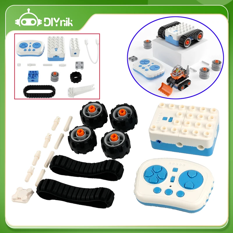 Programm Remote Control Power Motor Compatible with legoeds Large Particles Building Blocks Mechanical/Engineer 9686 45002 Robot