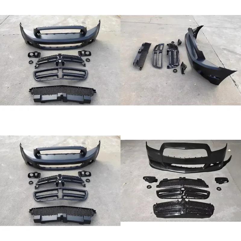 Front Bumper Kit for 2008-2014 Dodge Charger SRT Models Replacement Auto Body Parts