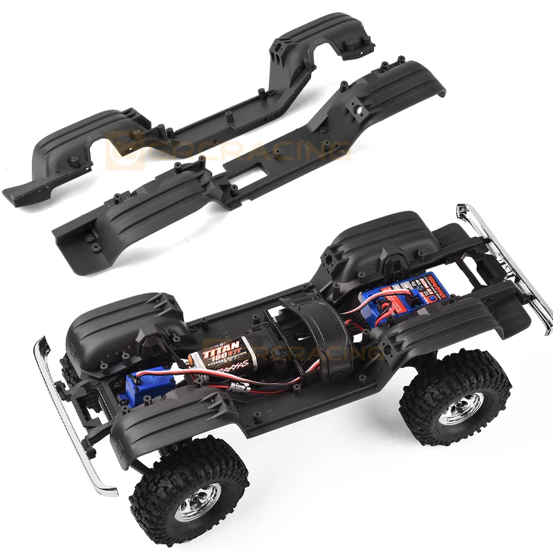 TRX4-M 3D Printing Fender Chassis Closed for 1/18 RC Crawler TRX4-M Chevrolet K10 Defender Bronco Ford F150 Upgrade Parts