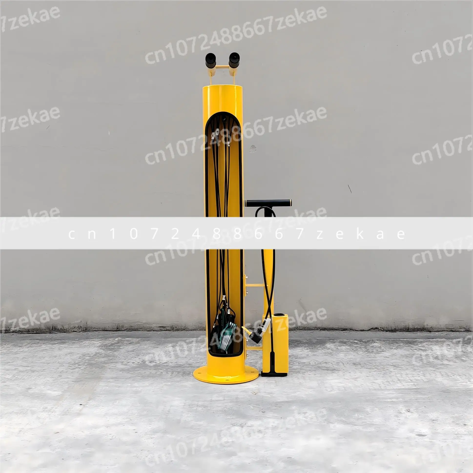 

Наружная государственная фиксированная станция для ремонта велосипедов с государственным насосом и метрами и инструментами