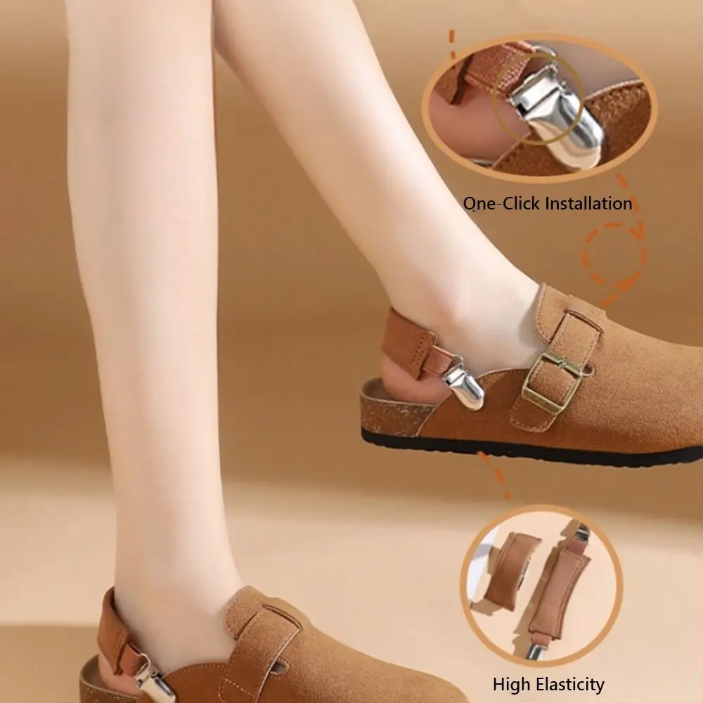 New Anti-slip Heel Straps High Elasticity Anti-drop Elastic Heel Clip Easy to Use Shoe Accessories