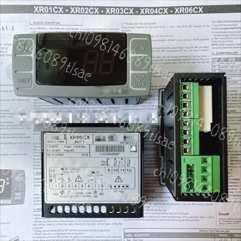 

Оригинальный термостат DIXELL XR02CX-5N0C1 2025–220 В с одним релейным управлением